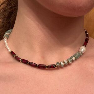 Beaded Short Necklace
